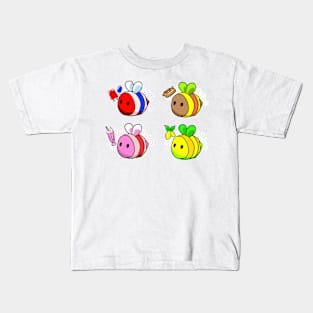 Full Set of Summer Treats Bees 2 Kids T-Shirt